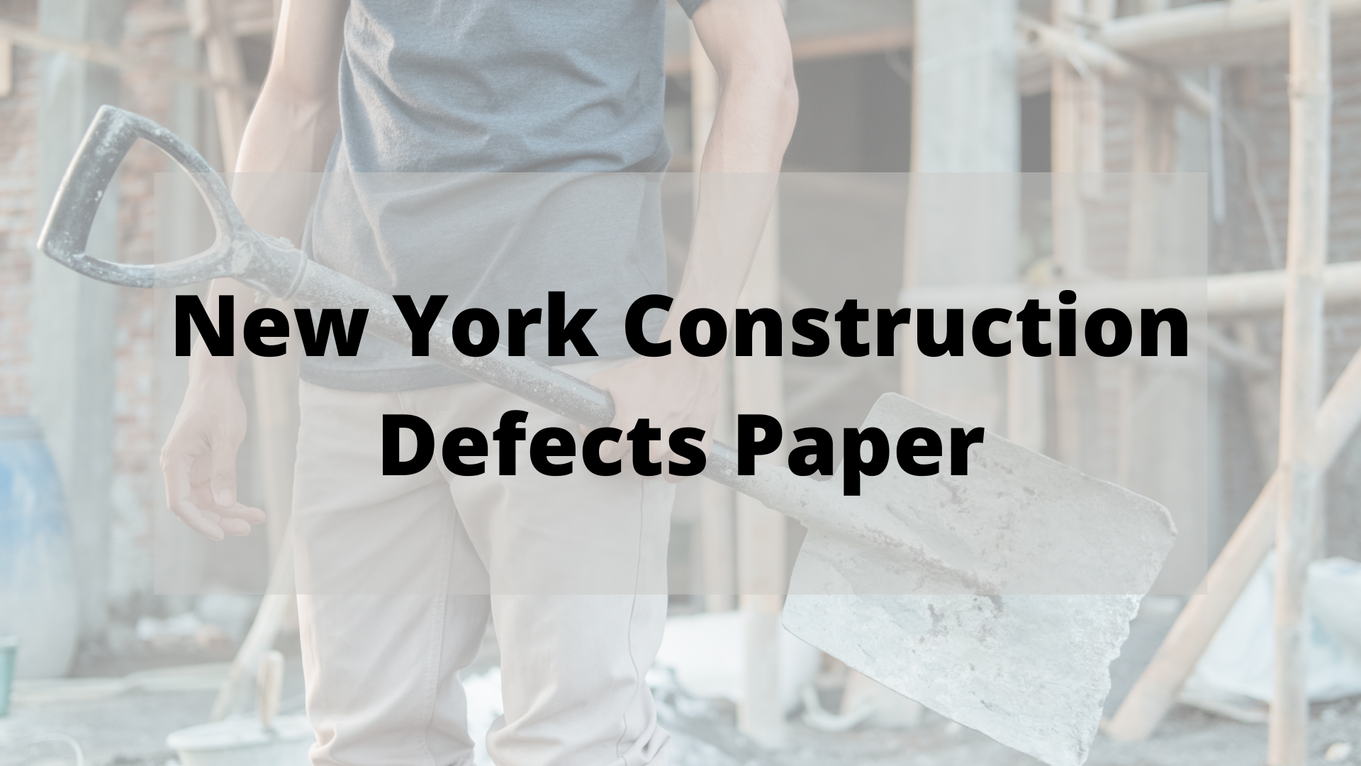 New York Defective Construction - John Caravella Law Offices