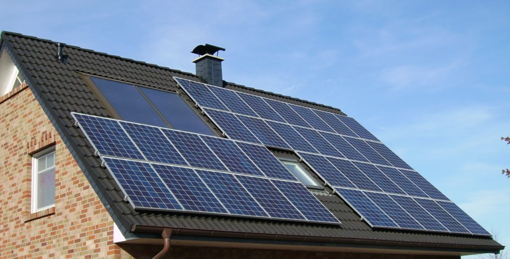 residential solar energy panel